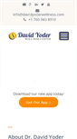 Mobile Screenshot of davidyoderwellness.com